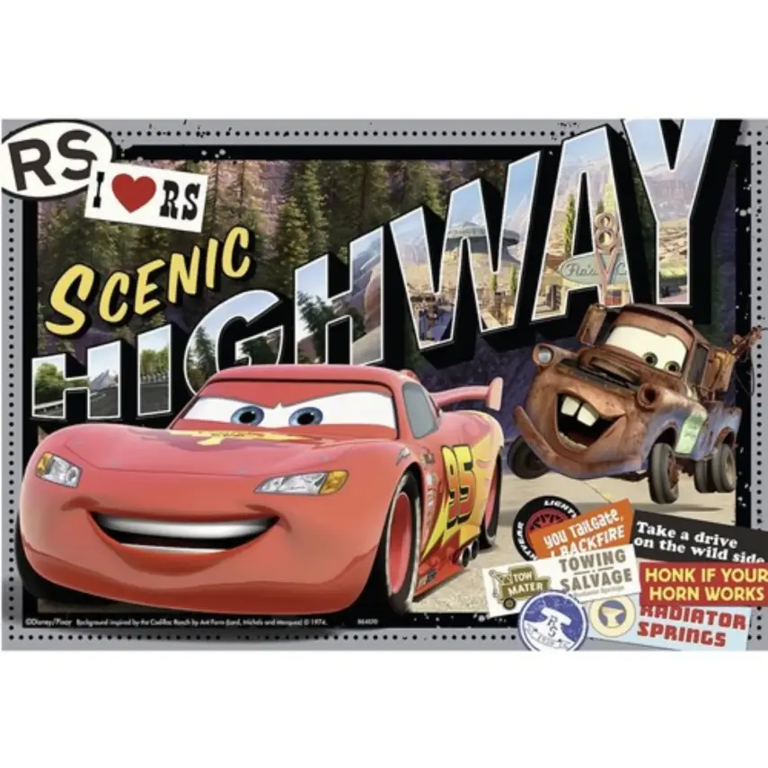 Ravensburger Wd Cars Puzzle 24x2 Parça - 2