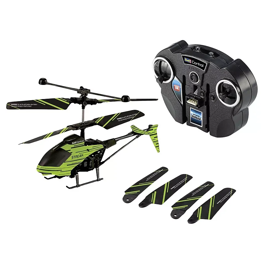 RC Karanlıkta Parlayan Helikopter Streak - 1