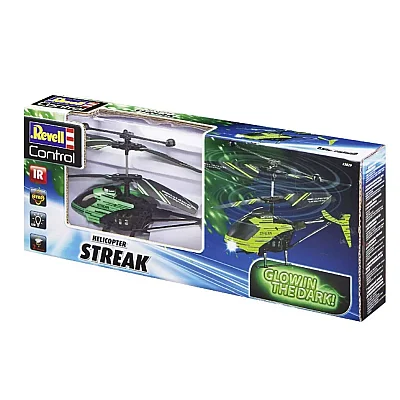 RC Karanlıkta Parlayan Helikopter Streak - 3