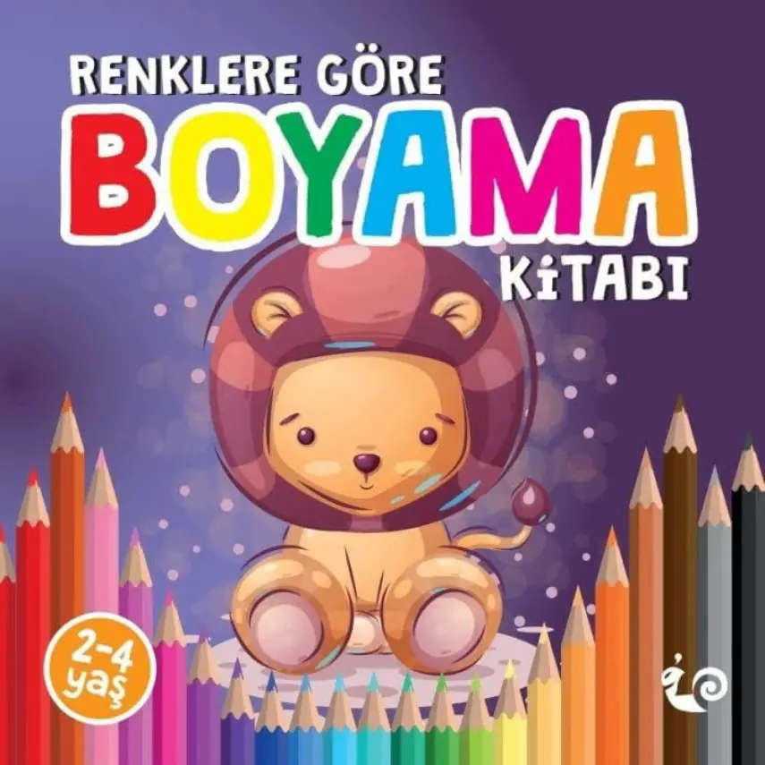 Renklere Göre 24 Sayfa Boyama Kitabı - 1