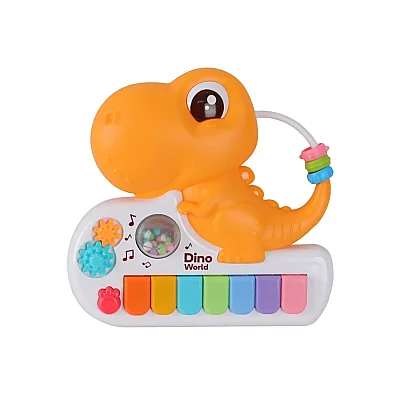 Renkli Dinozor Çıngırak Piano (1)