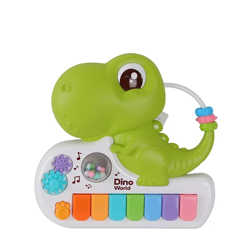 Renkli Dinozor Çıngırak Piano - 3