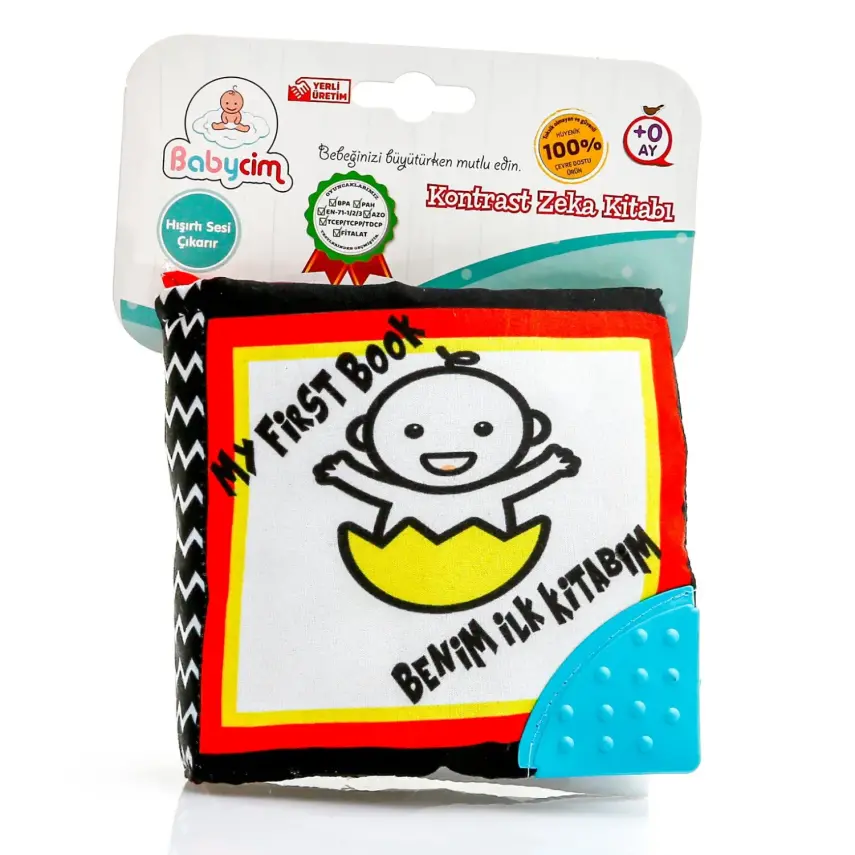 Resimli Ilk Kitabım Kontrast Zeka Kitabı - 7