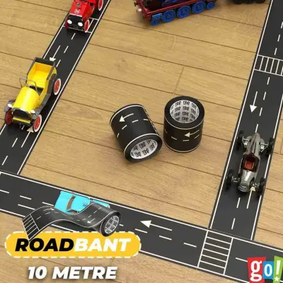 Roadbant Eğlenceli ve Eğitici Yol Yapım Bantı 10 M - 4