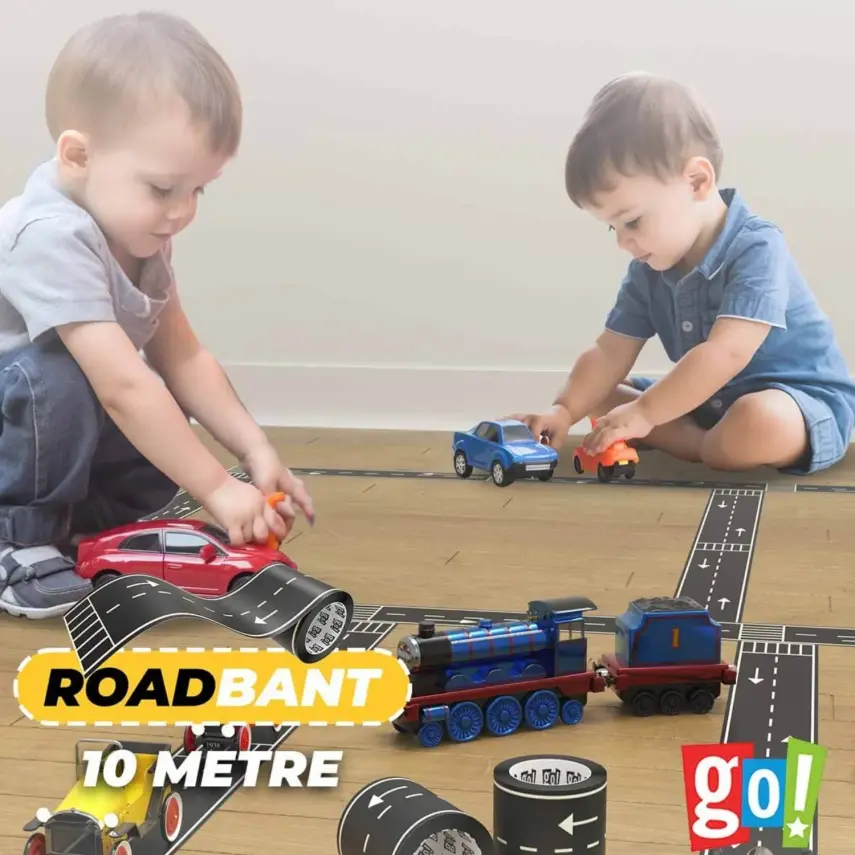 Roadbant Eğlenceli ve Eğitici Yol Yapım Bantı 10 M - 5