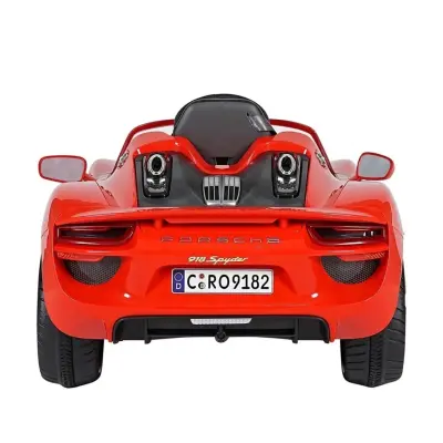 Rollplay Akülü Araba Porsche 918 Spyder Kırmızı - 4