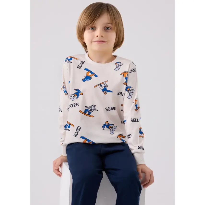 RolyPoly Erkek 2li Takım Taş - Lacivert - 8