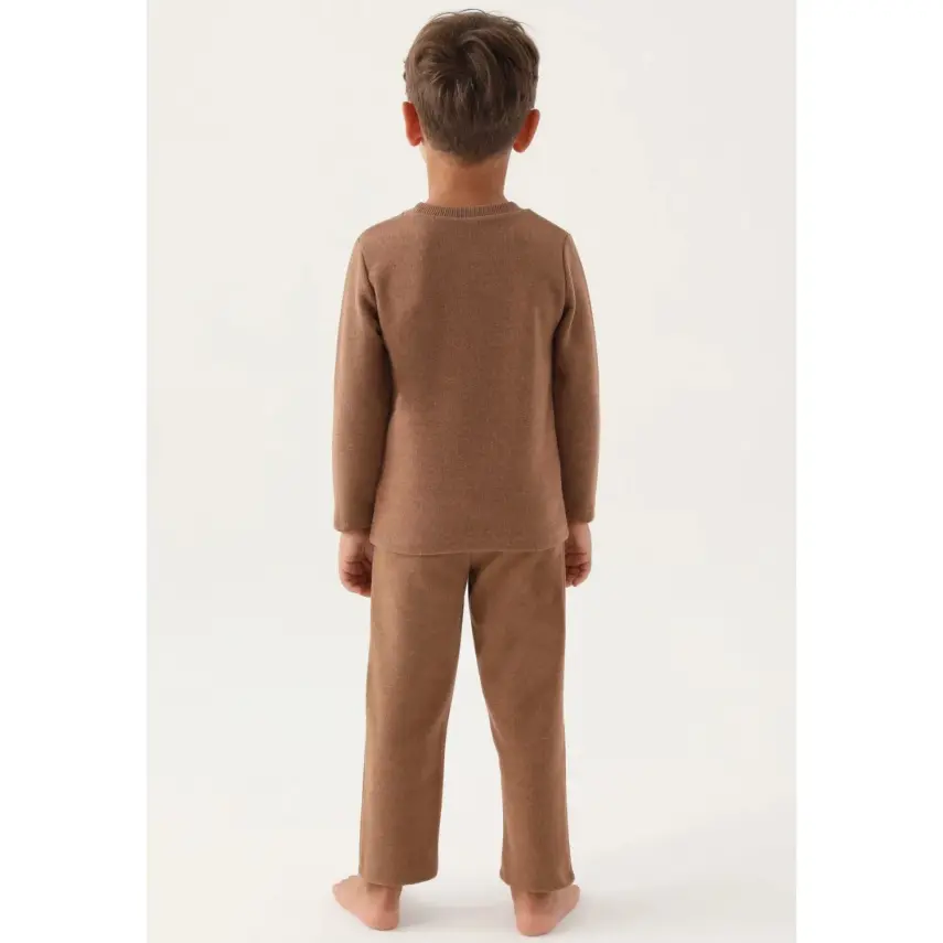 RolyPoly Erkek Çocuk Eşofman Takımı Hardal - 5