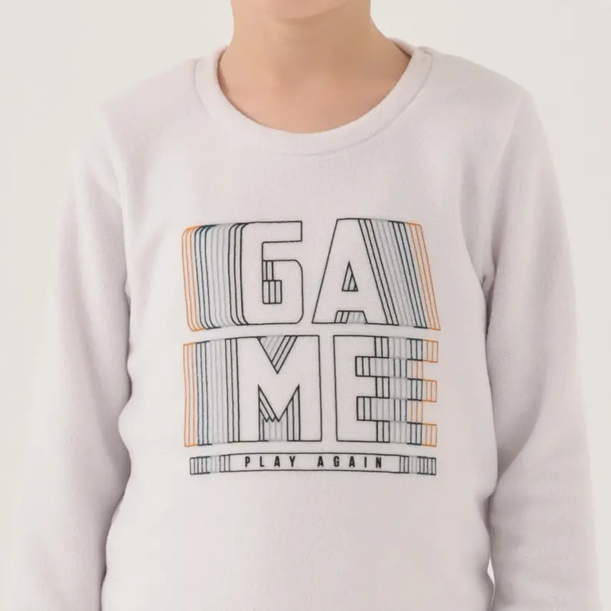 RolyPoly Erkek Çocuk Pijama Takımı Vizon - 10