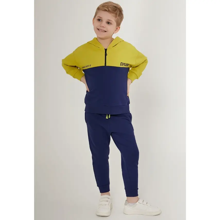 RolyPoly Erkek Eşofman Takımı Fıstık - 7