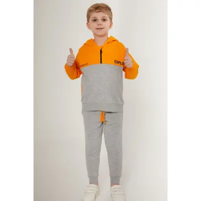 RolyPoly Erkek Eşofman Takımı Kayısı - 4