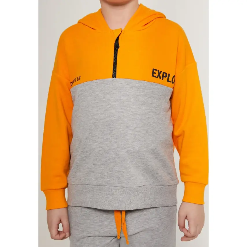 RolyPoly Erkek Eşofman Takımı Kayısı - 5