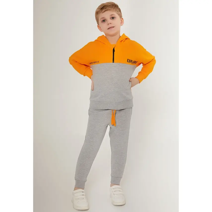 RolyPoly Erkek Eşofman Takımı Kayısı - 3