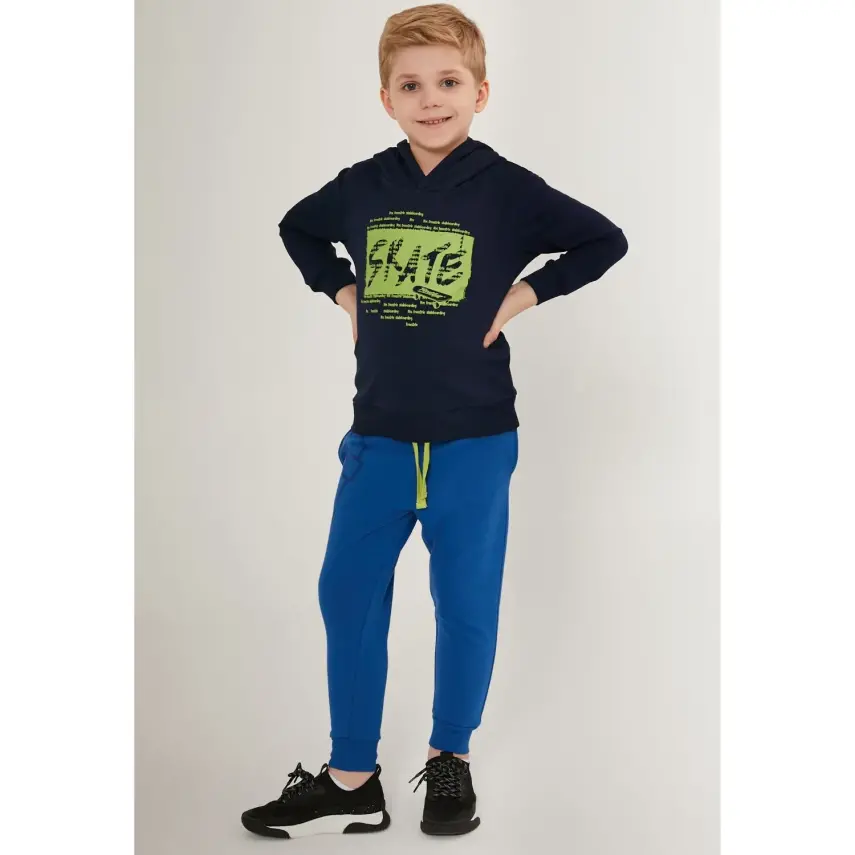 RolyPoly Erkek Eşofman Takımı Lacivert - 7