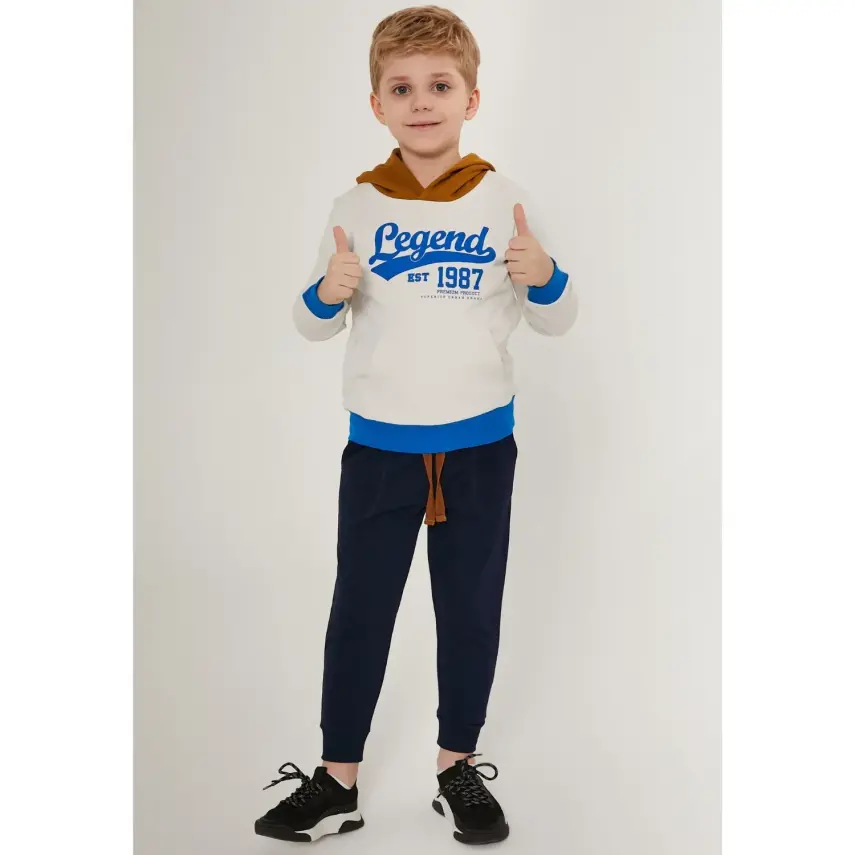 RolyPoly Erkek Eşofman Takımı Taş - 10