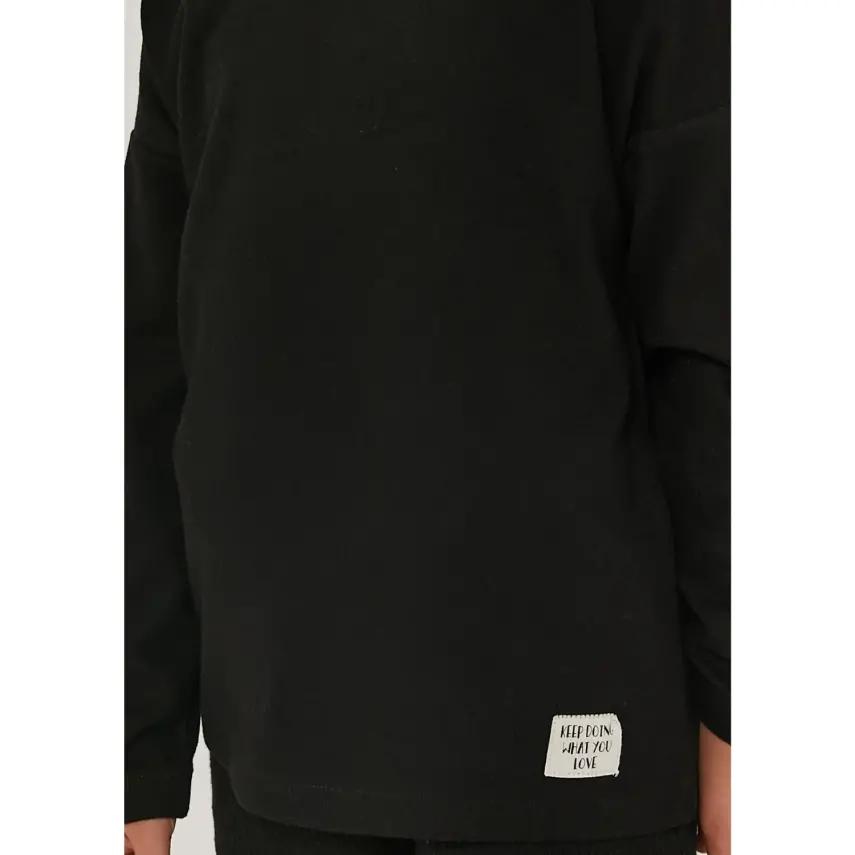 RolyPoly Kız 2li Takım Siyah - 2