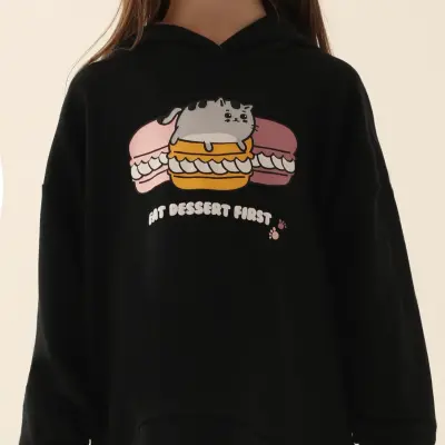 RolyPoly Kız Çocuk Eşofman Takımı Siyah - 6