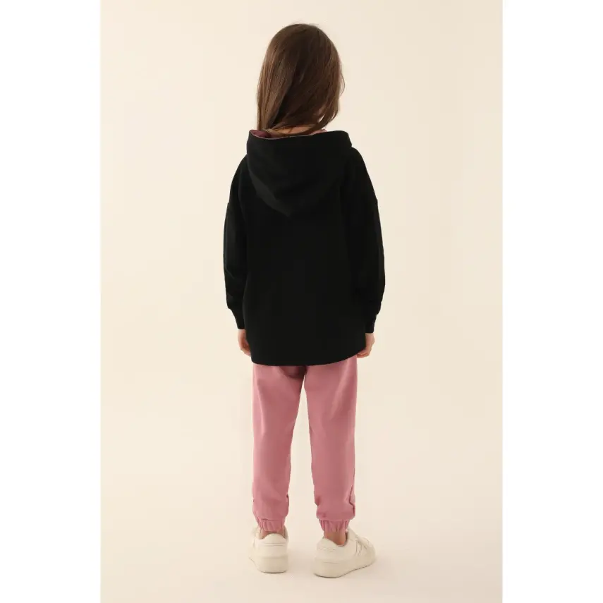 RolyPoly Kız Çocuk Eşofman Takımı Siyah - 10