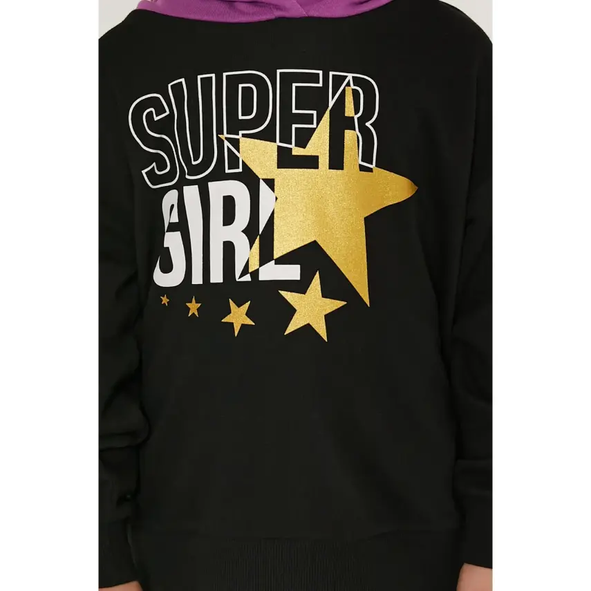 RolyPoly Kız Eşofman Takımı Siyah - 4