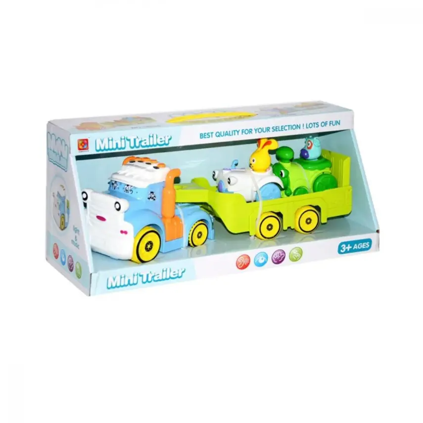 Römorklu Pilli Sürtmeli Dozerli Tır - 1