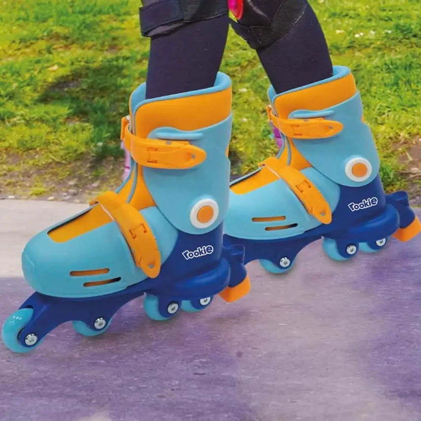 Rookie Ayarlanabilir Dönüşen Tekerlekli 2 In 1 Twisty Paten - Mavi - 2