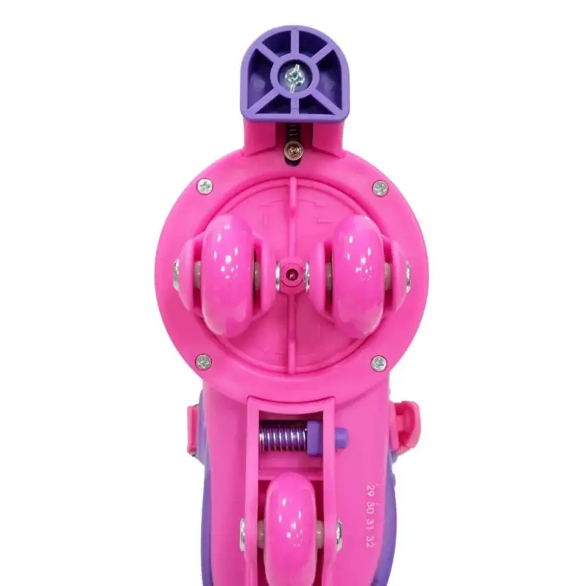 Rookie Ayarlanabilir Dönüşen Tekerlekli 2 In 1 Twisty Paten - Mor - 6