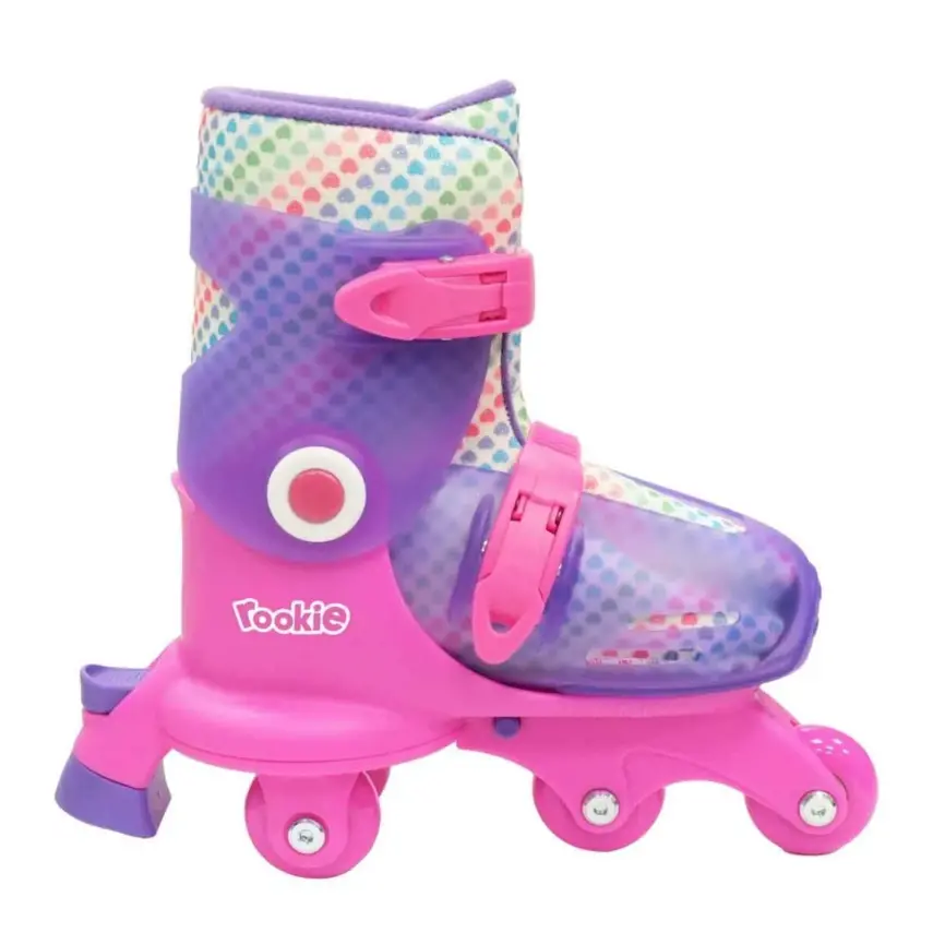 Rookie Ayarlanabilir Dönüşen Tekerlekli 2 In 1 Twisty Paten - Mor - 4