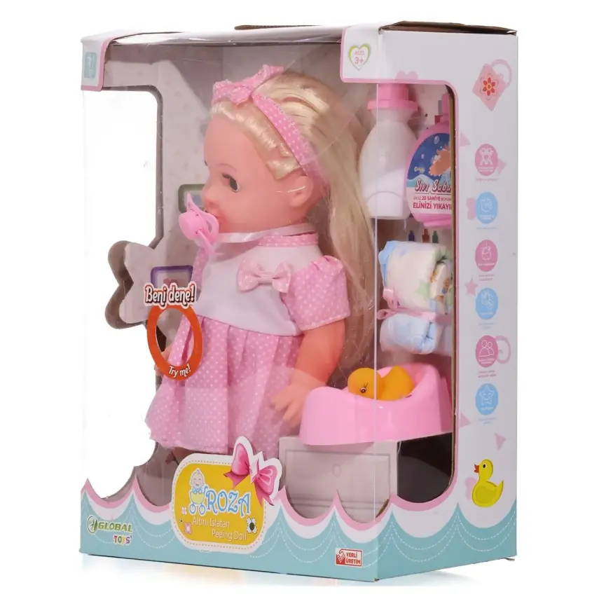 Roza Altını Islatan Bebek Büyük - 8