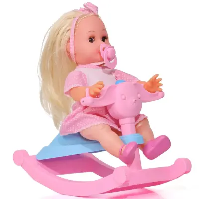 Roza Panda Salıncaklı Altını Islatan Bebek - 3