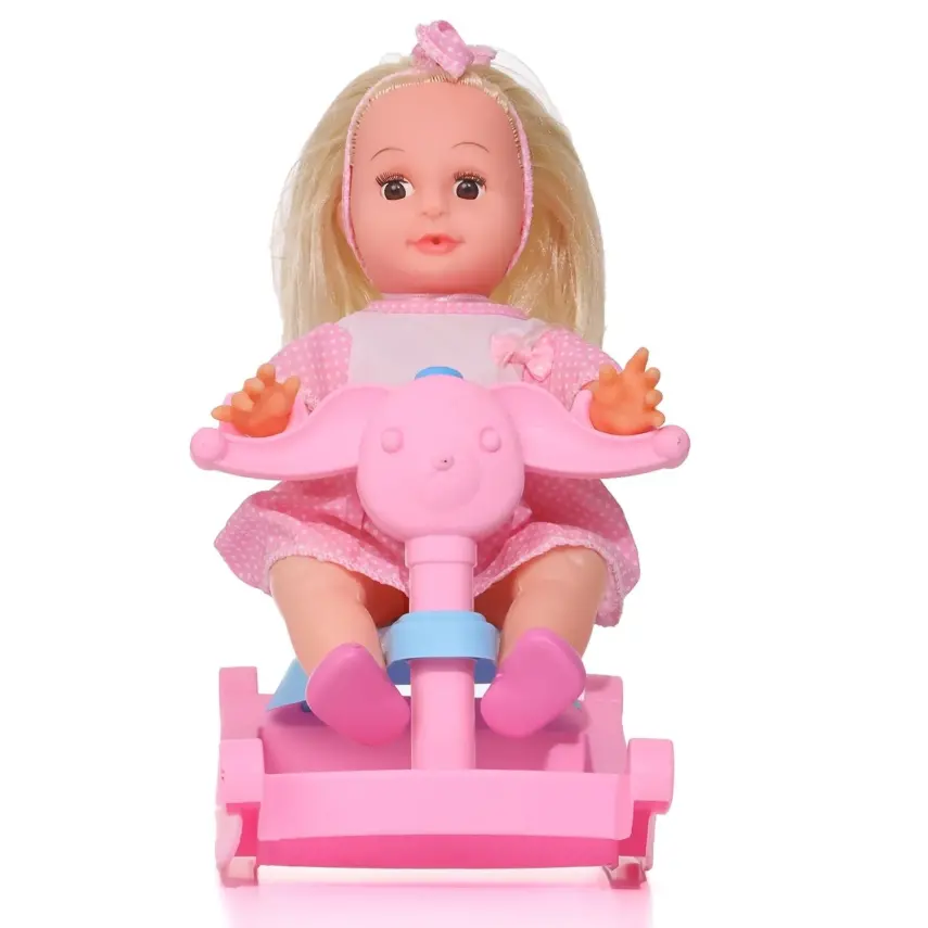 Roza Panda Salıncaklı Altını Islatan Bebek - 4