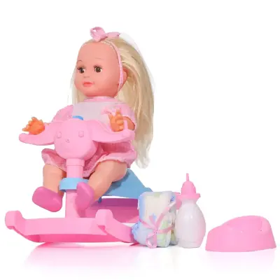 Roza Panda Salıncaklı Altını Islatan Bebek