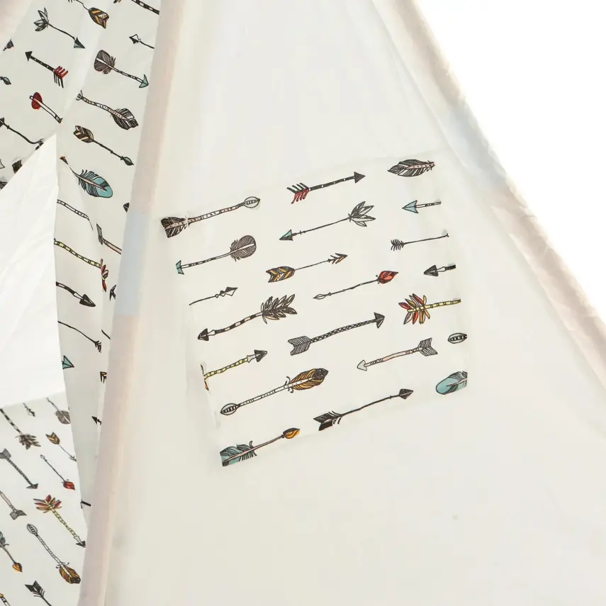 Safemom Ahşap Kızılderili Oyun Çadırı Arrow - 7