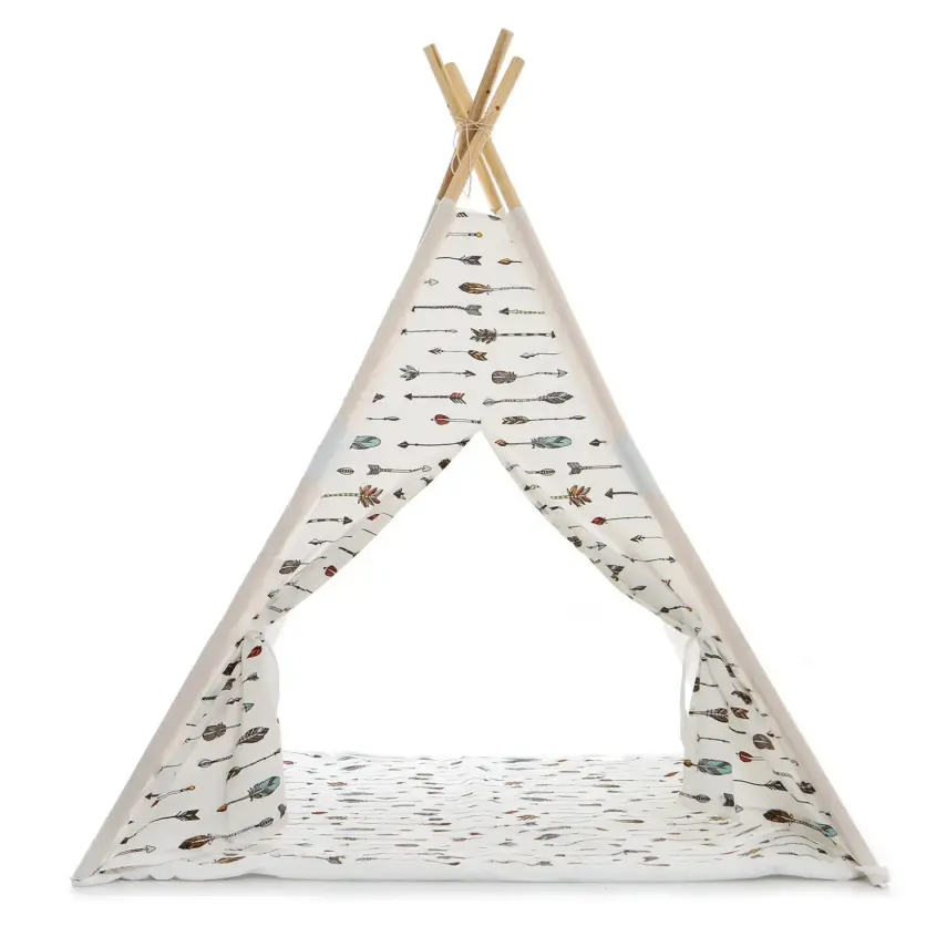 Safemom Ahşap Kızılderili Oyun Çadırı Arrow - 6