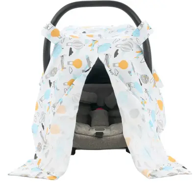 SafeMom Müslin Ana Kucağı Örtüsü Plane (1)