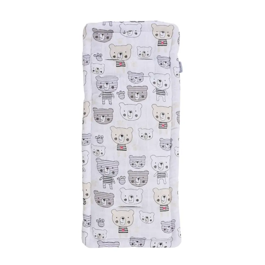 SafeMom Müslin Puset Minderi Bear - 1