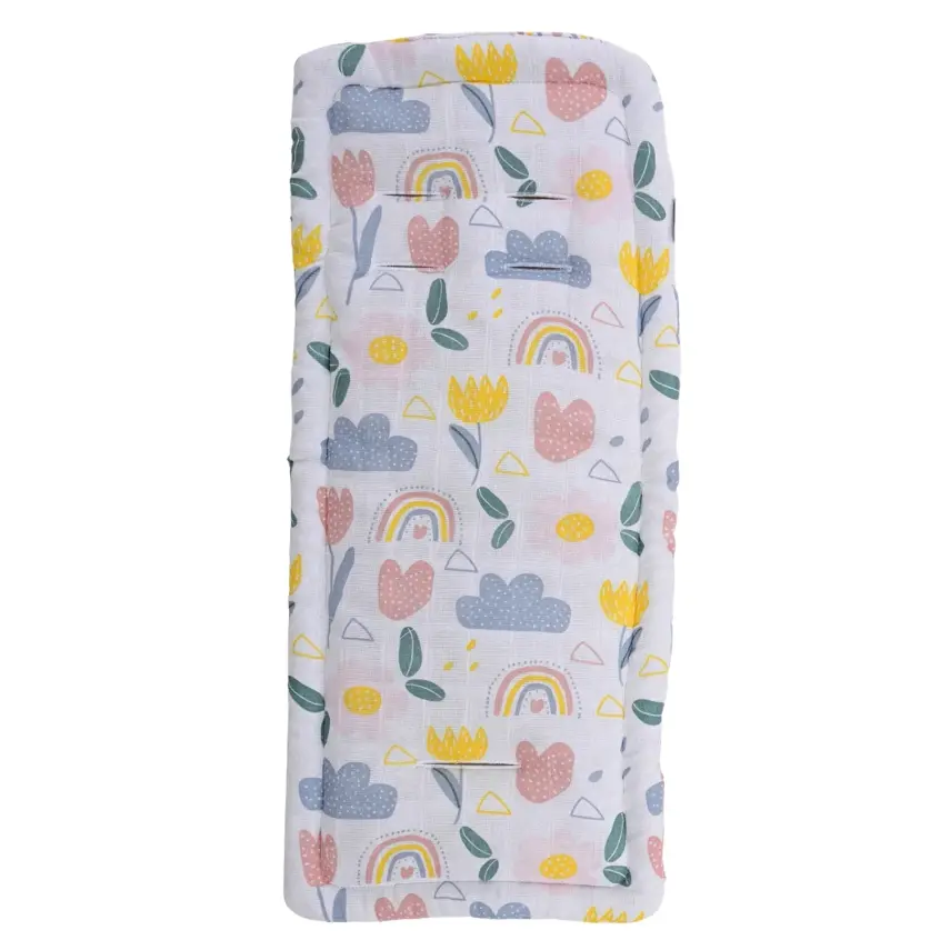 SafeMom Müslin Puset Minderi Flowers - 1
