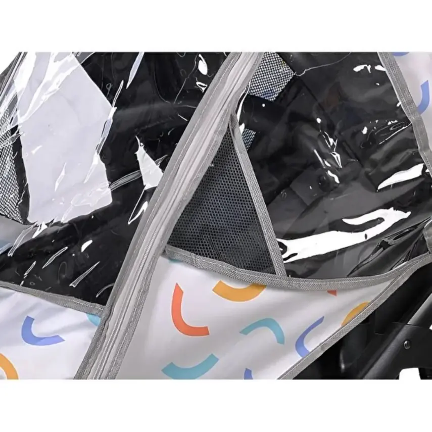 SafeMom Oxford Bebek Arabası Yağmurluğu - 4