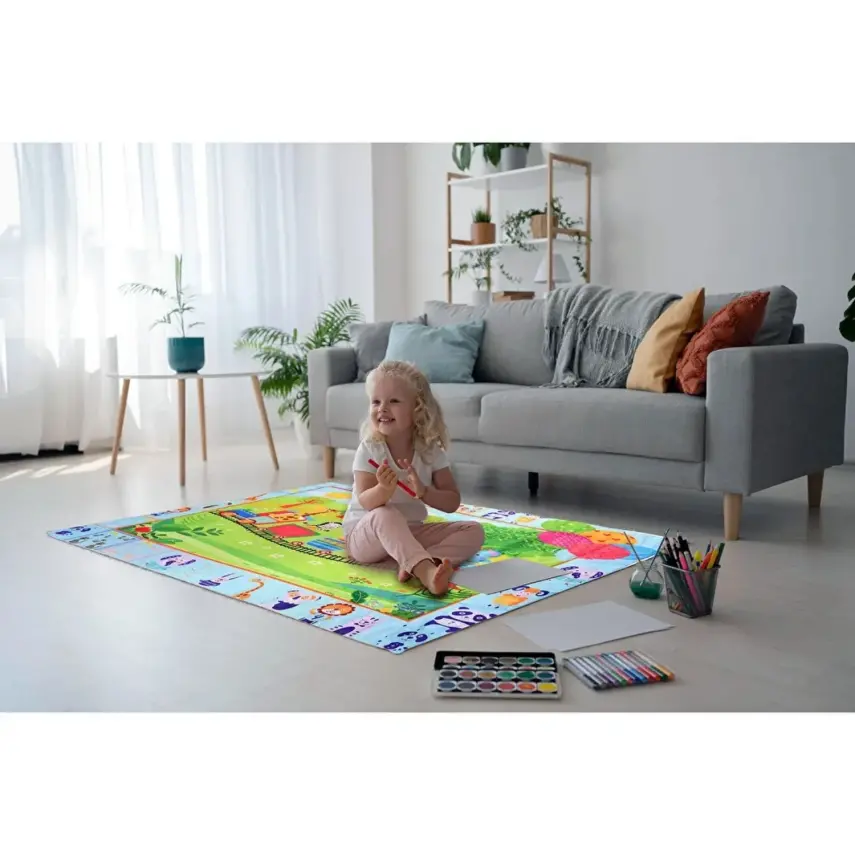 Safemom Oyun Matı Hayvanlar 90x145 cm - 6