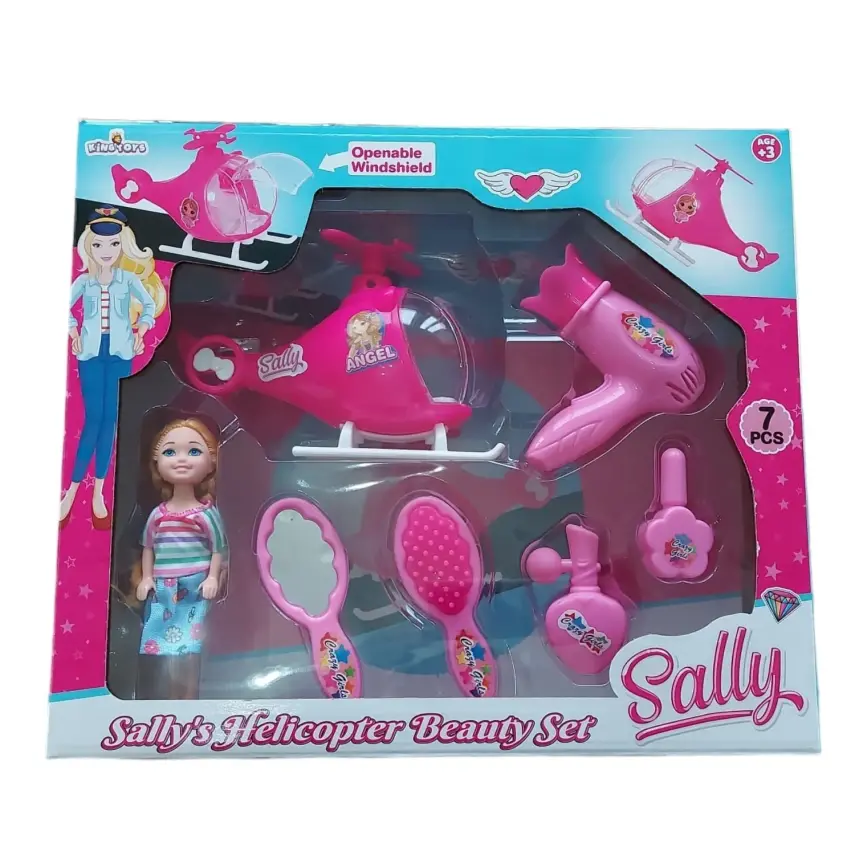 Sally Helikopter Ve Bebek Seti - 1