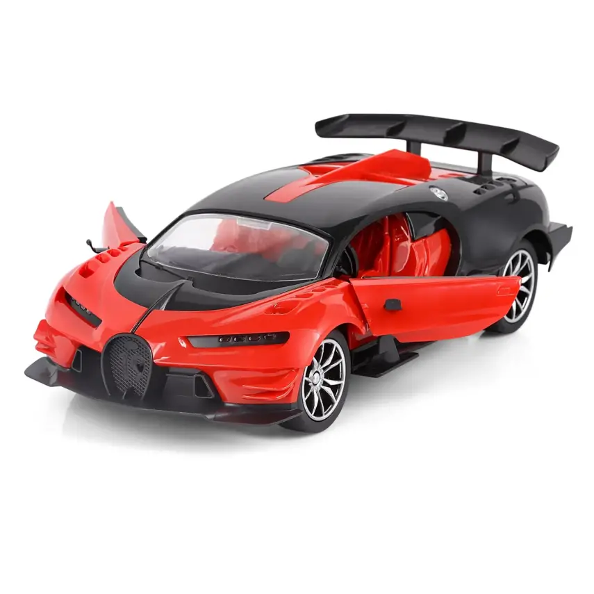 Şarjlı Buga Kırmızı Kapıları Açılan Uzaktan Kumandalı Araba 1:16 F/F - 3