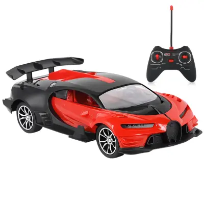 Şarjlı Buga Kırmızı Kapıları Açılan Uzaktan Kumandalı Araba 1:16 F/F