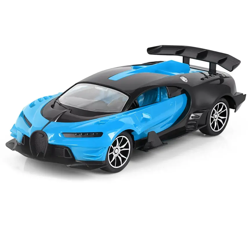 Şarjlı Buga Mavi Kapıları Açılan Uzaktan Kumandalı Araba 1:16 F/F - 6