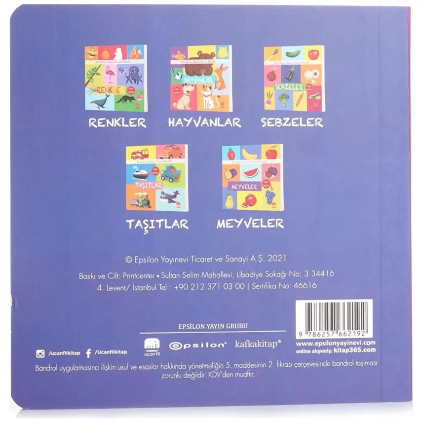 Sayılar Eğitici Kitap - 3