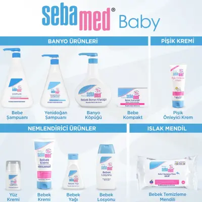 Sebamed Baby Nemlendirici Etkili Papatya Özütlü Bebek Şampuanı 750 ml - 15