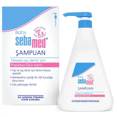 Sebamed Baby Nemlendirici Etkili Papatya Özütlü Bebek Şampuanı 750 ml - 22
