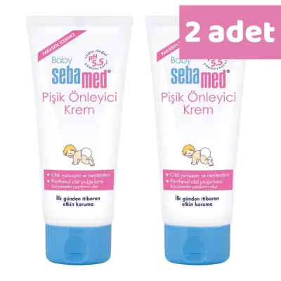 Sebamed Bebek Pişik Kremi 100 ml x2