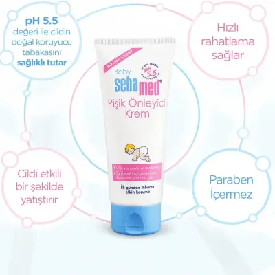 Sebamed Bebek Pişik Kremi 100 ml x2 (1)