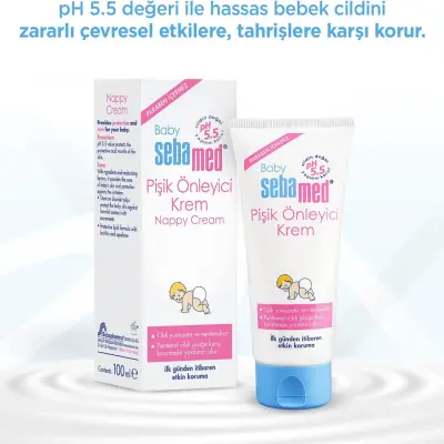 Sebamed Bebek Pişik Kremi 100 ml x 3 Adet - 5