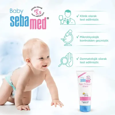 Sebamed Bebek Pişik Kremi 100 ml x 3 Adet - 7