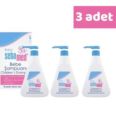 Sebamed Bebek Şampuanı 500 ml x 3 Adet - 5